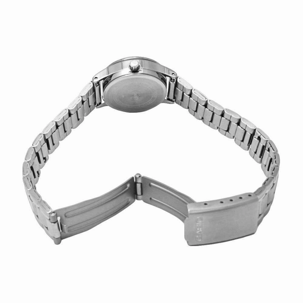 Casio LTP-V006D-7B Silver Stainless Steel Strap Watch for Women