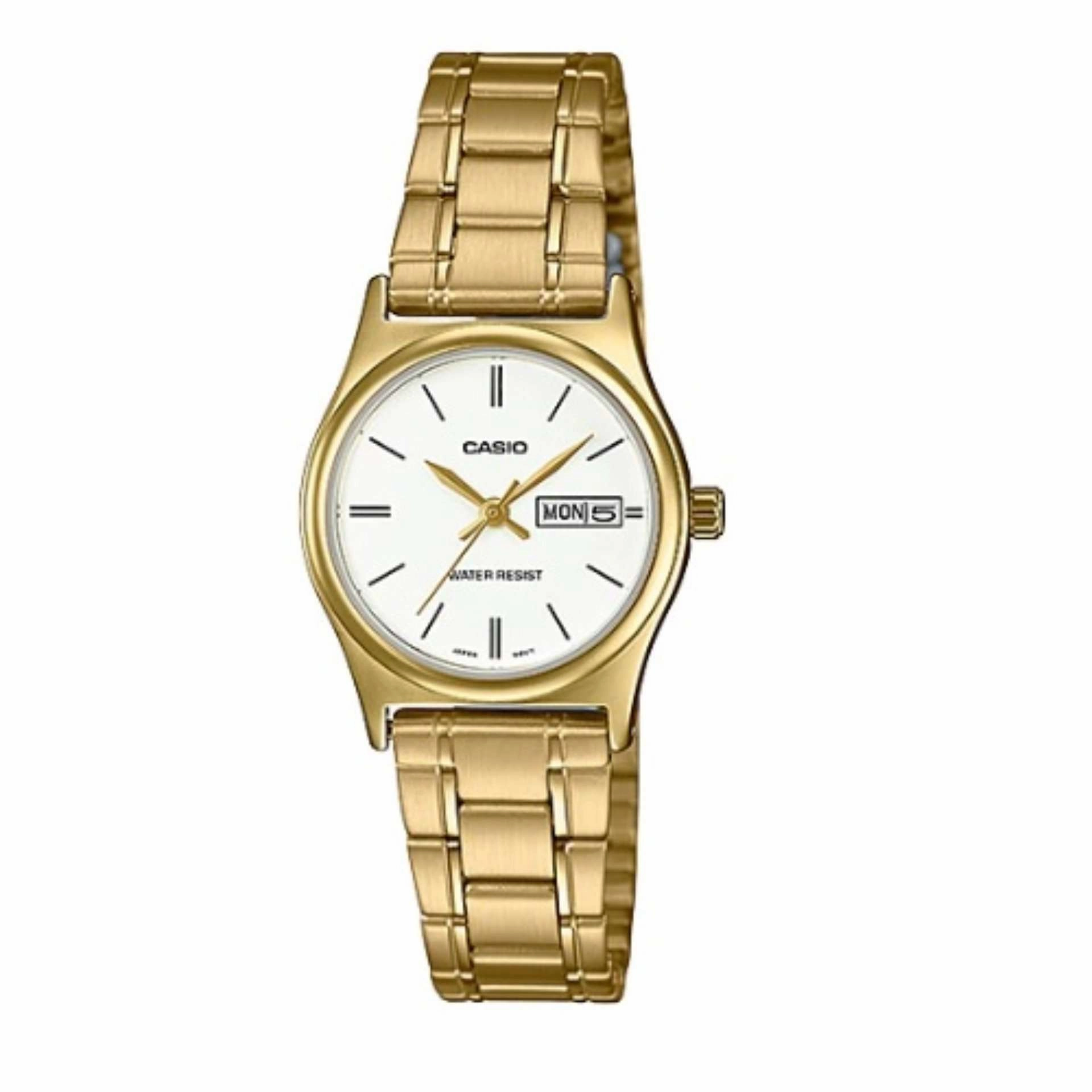 Casio LTP-V006G-7B Gold Stainless Steel Watch for Women