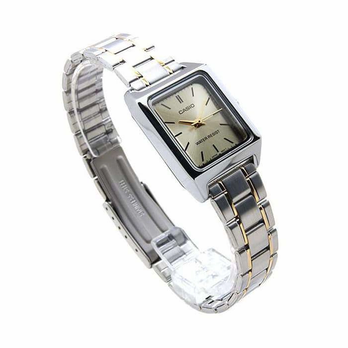 Casio LTP-V007SG-9E Two Tone Silver Watch for Women
