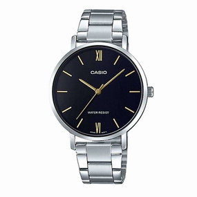 Casio LTP-VT01D-1B Silver Stainless Watch for Women