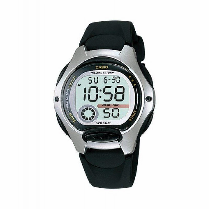 Casio LW-200-1AVDF Black Resin Strap Watch for Women