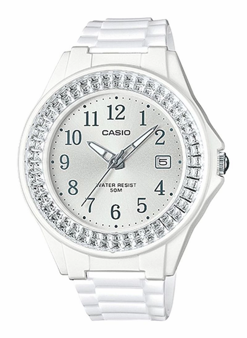 Casio LX-500H-7B2 White Resin Watch For Women