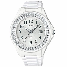 Casio LX-500H-7B2 White Resin Watch For Women