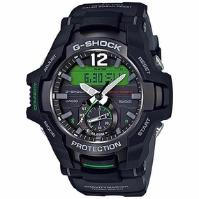 Casio Men's Alarm Watch - G-Shock Gravitymaster Black Strap Dive | GRB100-1A3