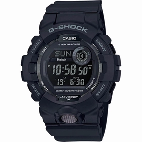 Casio Men's Ana-Digi Watch - G-Shock G-Squad Black Dial Resin Strap | GBD800-1B