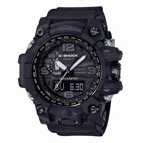 Casio Men's Analog-Digital Watch - G-Shock Mudmaster Black Strap | GWG1000-1A1