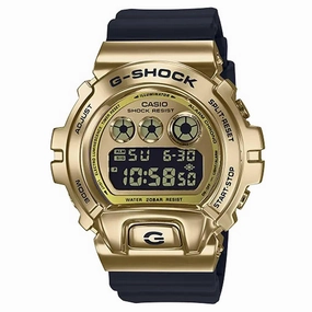 Casio Men's Digital Watch - G-Shock Gold and Black Dial Shock Resistant | GM6900G-9