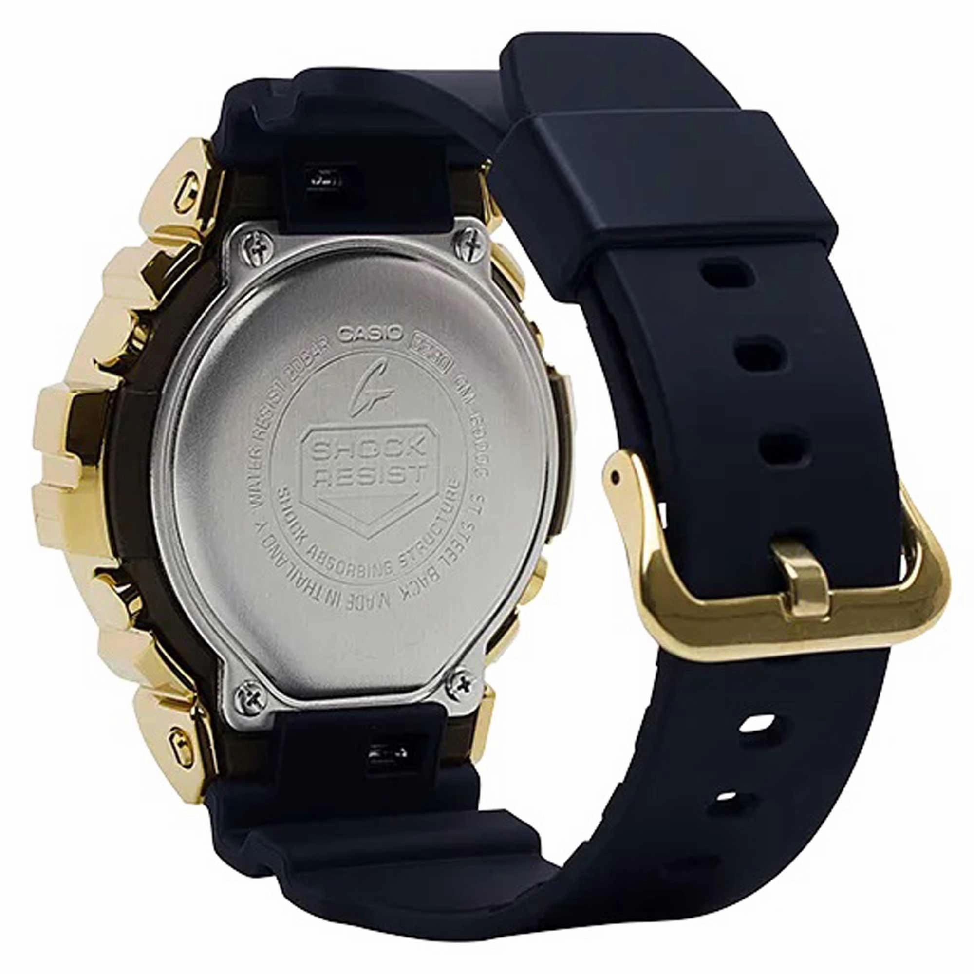Casio Men's Digital Watch - G-Shock Gold and Black Dial Shock Resistant | GM6900G-9