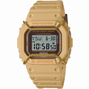 Casio Men's Digital Watch - G-Shock Quartz Brown and Grey Dial Strap | DW5600PT-5