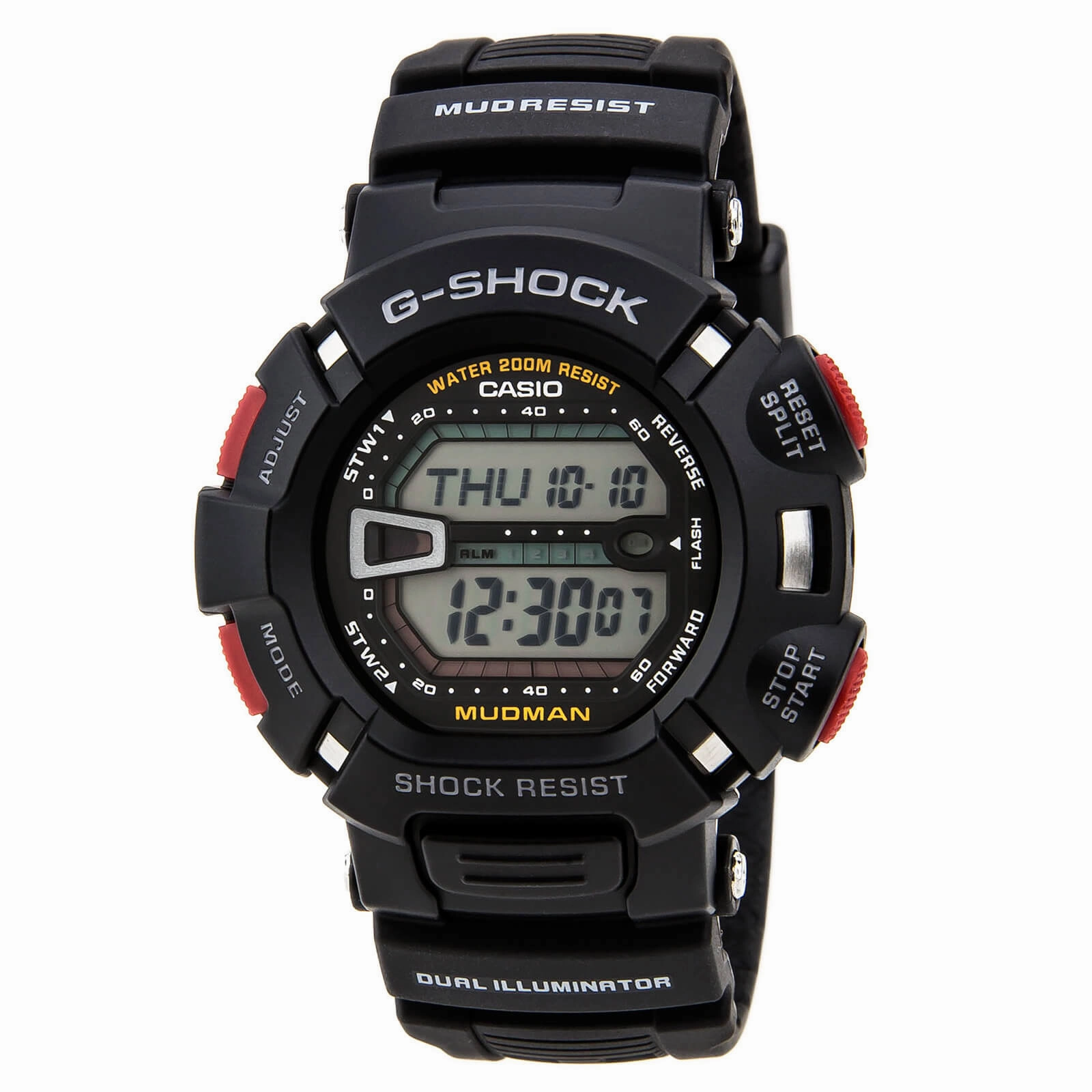Casio Men's G-Shock Tough Mud Resistant Super Illuminator Watch | G9000-1V
