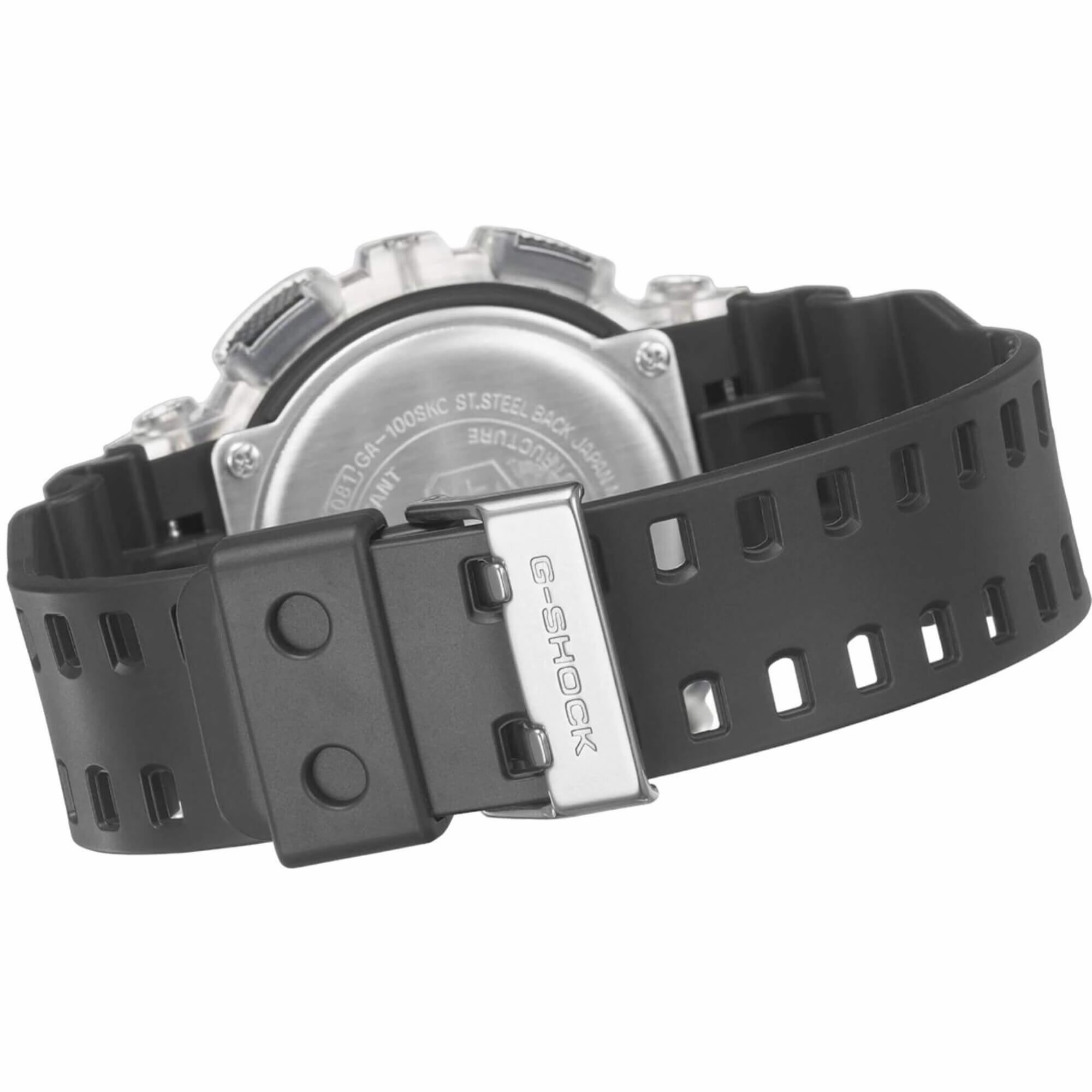 Casio Men's Watch - G-Shock Ana-Digi World Timer Camouflage Dial Strap | GA100SKC-1A