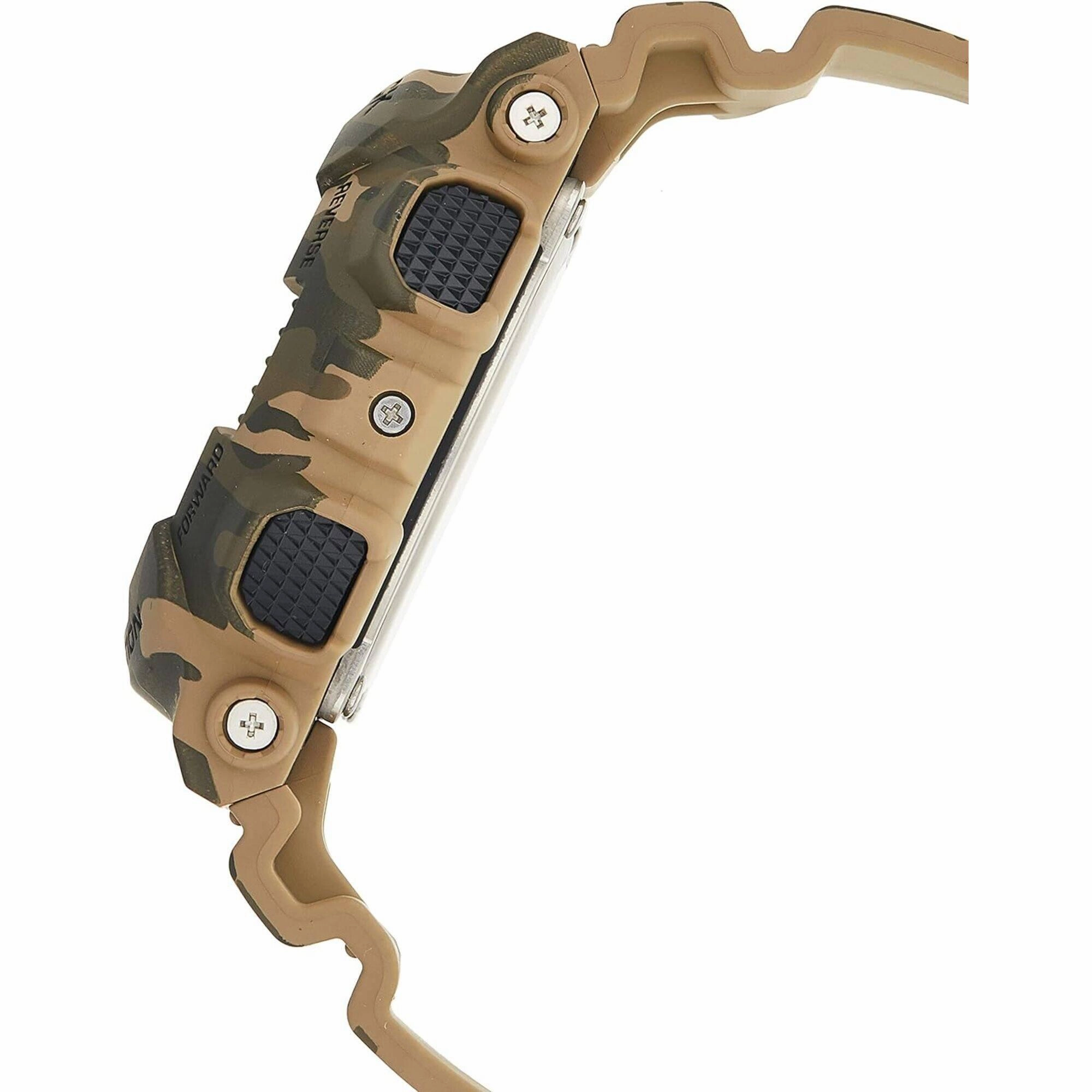 Casio Men's Watch - G-Shock Analog-Digital Dial Camouflage Strap | GA-100CM-5ACR