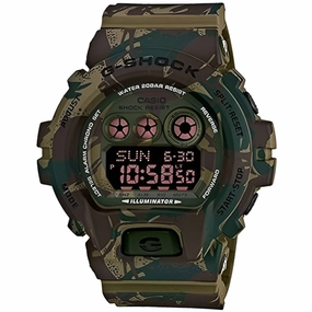 Casio Men's Watch - G-Shock Chrono Camouflage Dial Resin Strap Digital | GDX6900MC-3