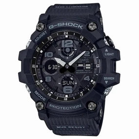 Casio Men's Watch - G-Shock Master of G Mudmaster Black Ana-Digi Dial | GSG100-1A