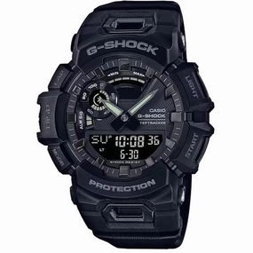 Casio Men's Watch - G-Shock Move World Timer Black Analog Digital Dial | GBA900-1A