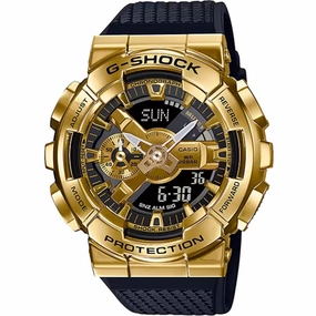 Casio Men's Watch - G-Shock Shock Resistant Black Resin Strap Ana-Digi | GM110G-1A9