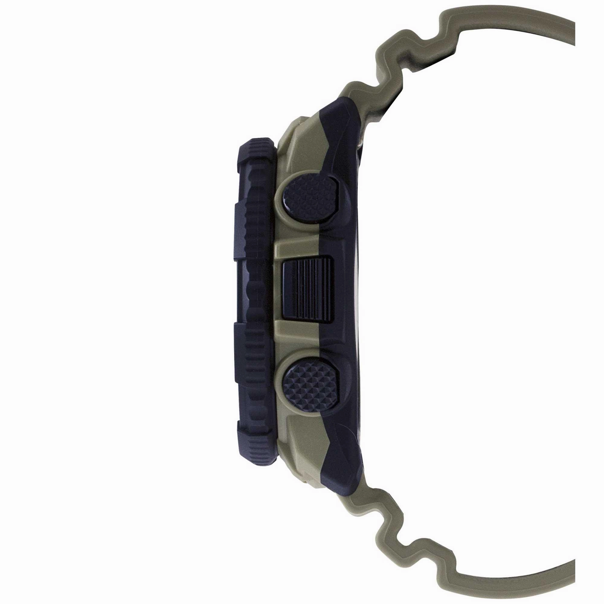 Casio Men's Watch - Pro Trek Black Ana-Digi Dial Strap Digital Compass | PRTB70-5