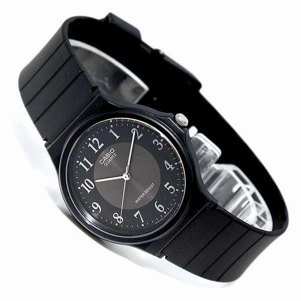 Casio MQ-24-1B3LDF Black Rubber Strap Unisex Watch