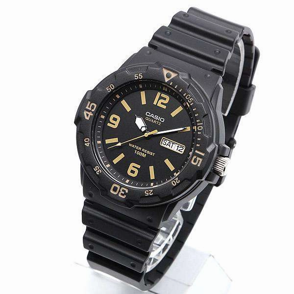 Casio MRW-200H-1B3VDF Analog Black Resin Strap Watch for Men