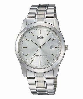 Casio MTP-1141A-7ARDF Silver Stainless Steel Strap Watch for Men