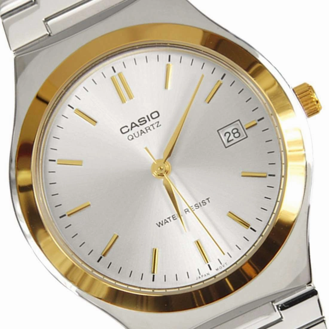 Casio MTP-1170G-7ARDF Silver Stainless Steel Strap Watch for Men