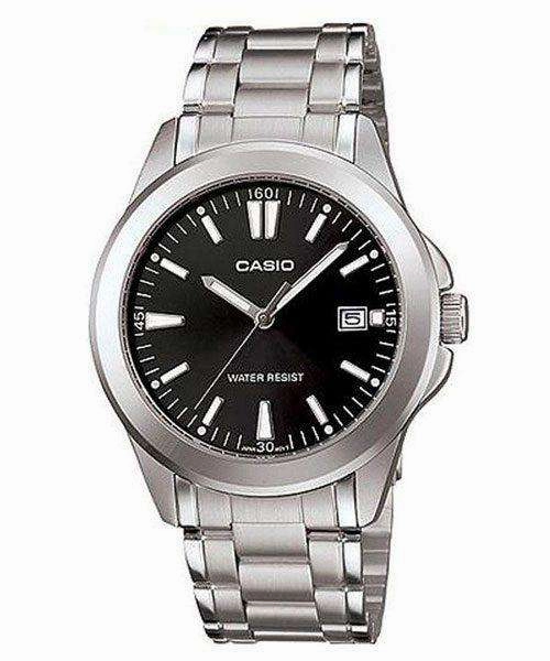 Casio MTP-1215A-1A2DF Silver Stainless Steel Strap Watch for Men
