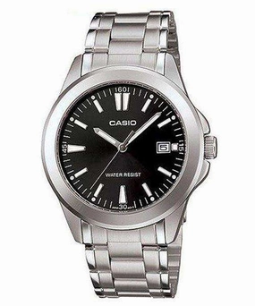Casio MTP-1215A-1A2DF Silver Stainless Steel Strap Watch for Men