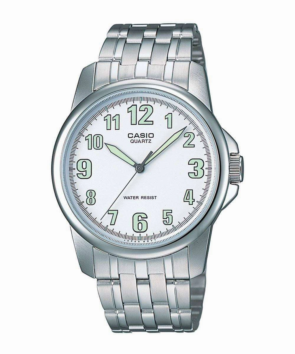 Casio MTP-1216A-7BDF Silver Stainless Steel Strap Watch for Men