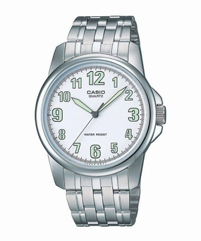 Casio MTP-1216A-7BDF Silver Stainless Steel Strap Watch for Men