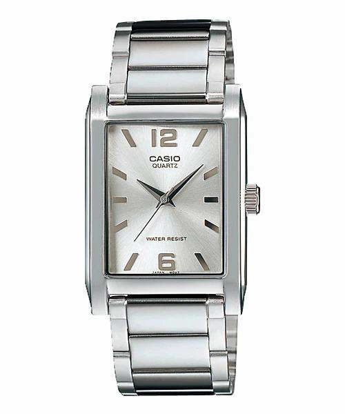 Casio MTP-1235D-7ADF Silver Stainless Steel Strap Watch for Men