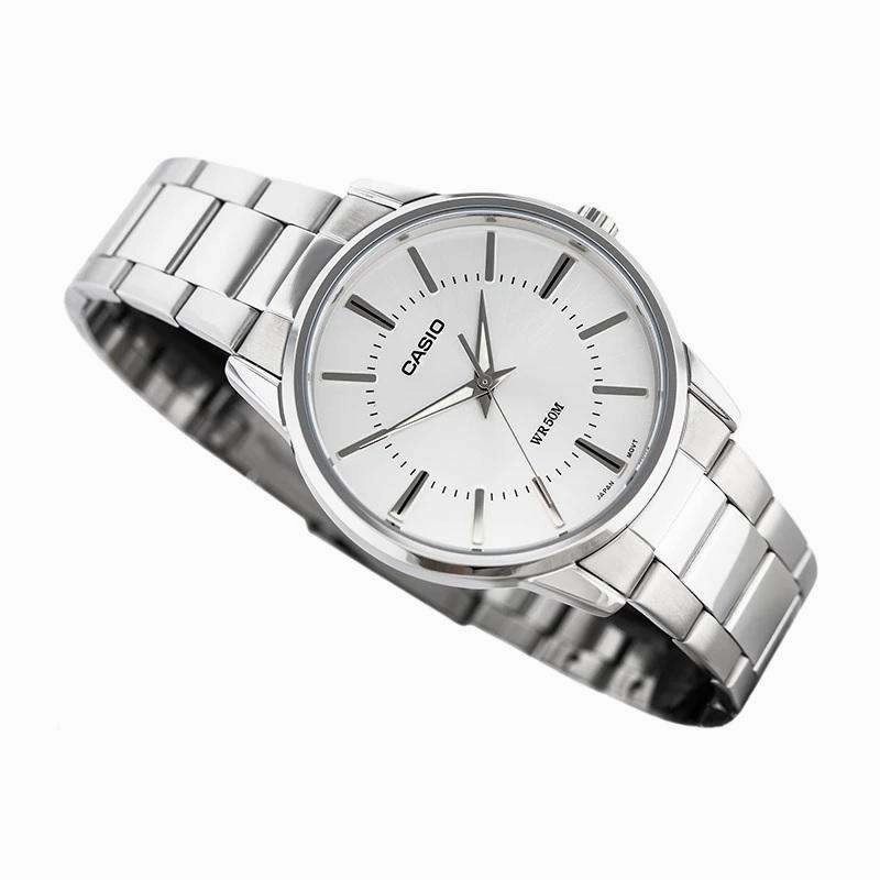 Casio MTP-1303D-7AVDF Silver Stainless Steel Strap Watch for Men