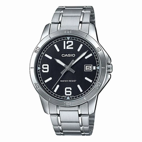 Casio MTP-V004D-1B2 Silver Stainless Watch for Men
