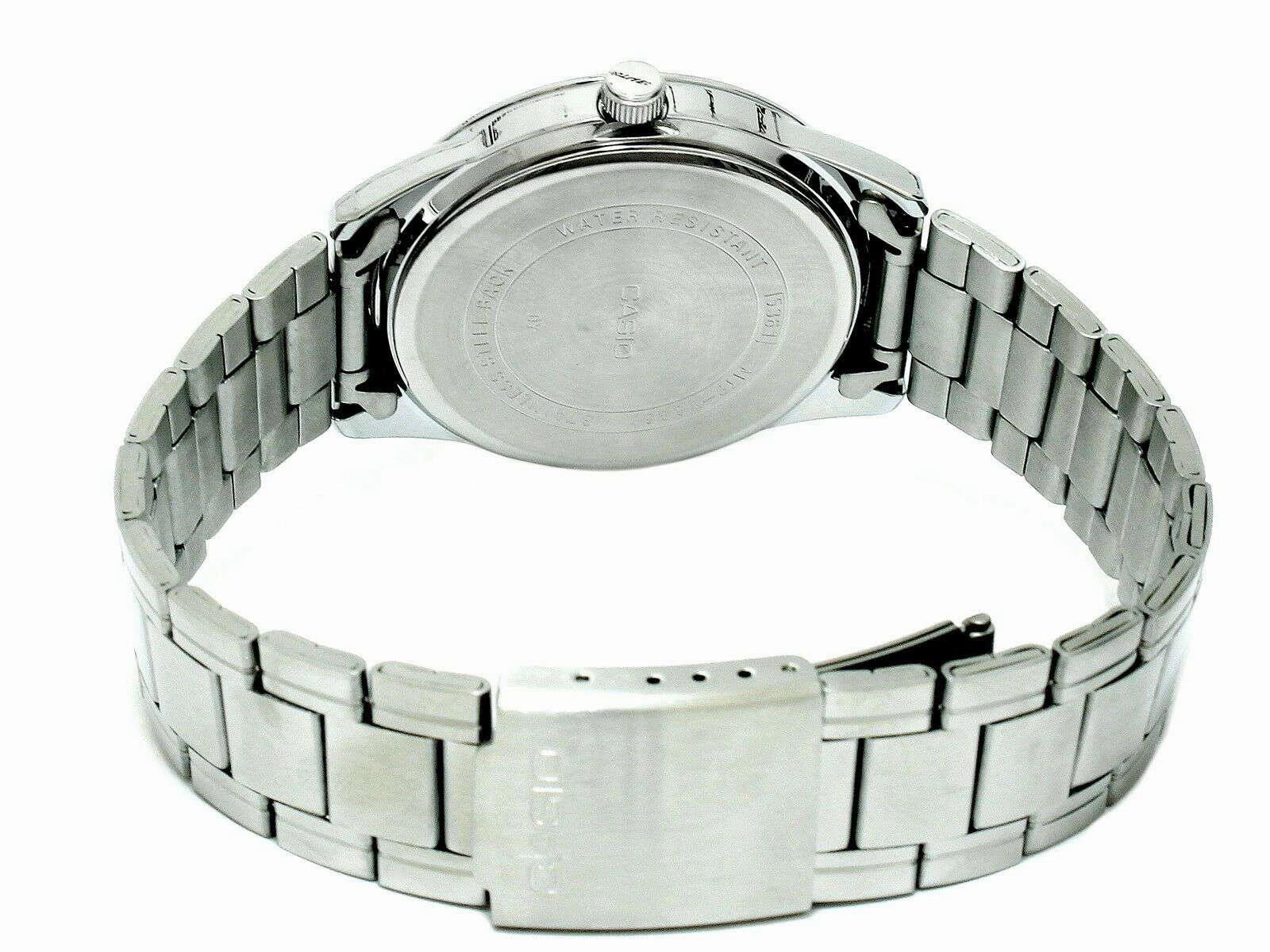 Casio MTP-V005D-2B1 Silver Stainless Watch for Men