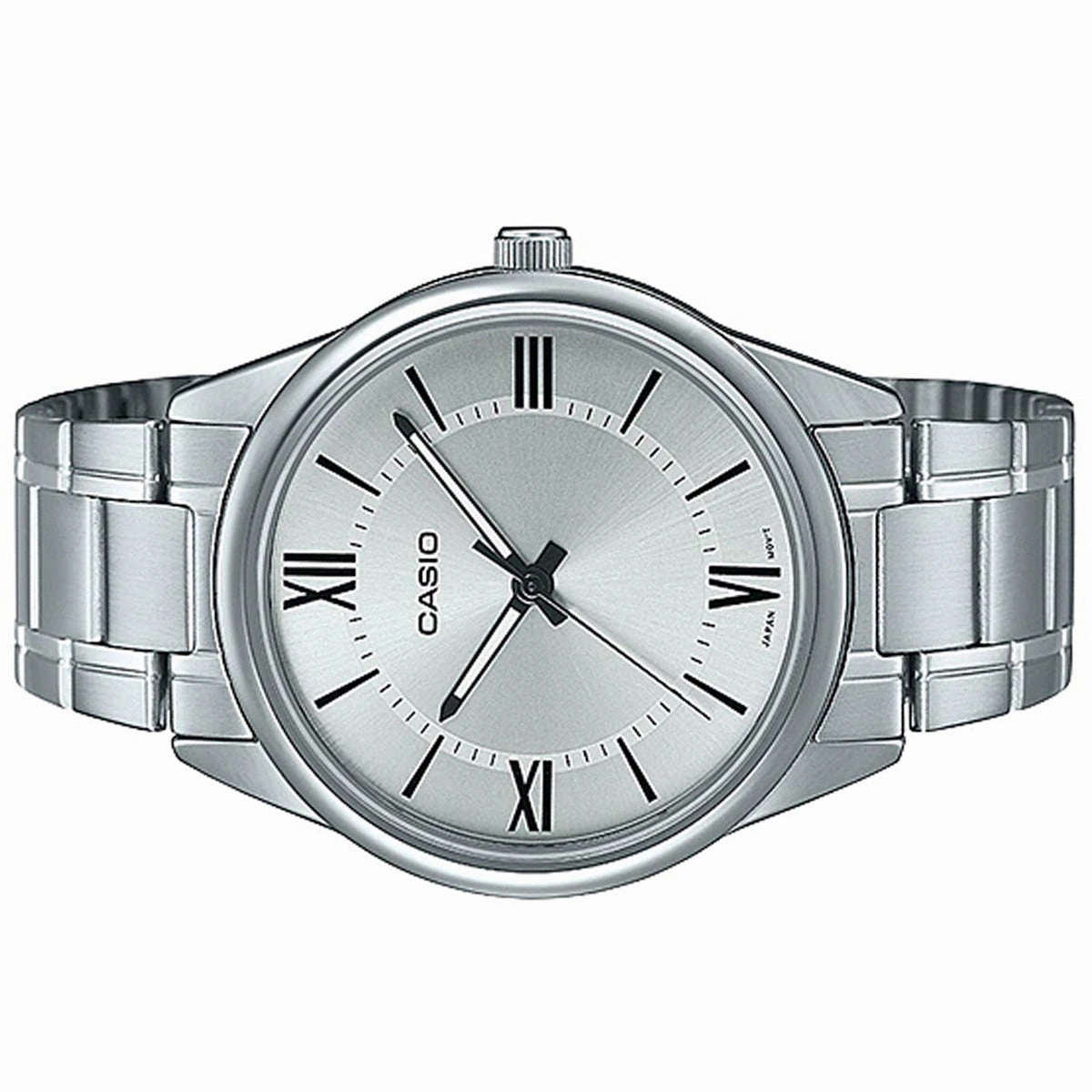 Casio MTP-V005D-7B5 Silver Stainless Strap Watch for Men