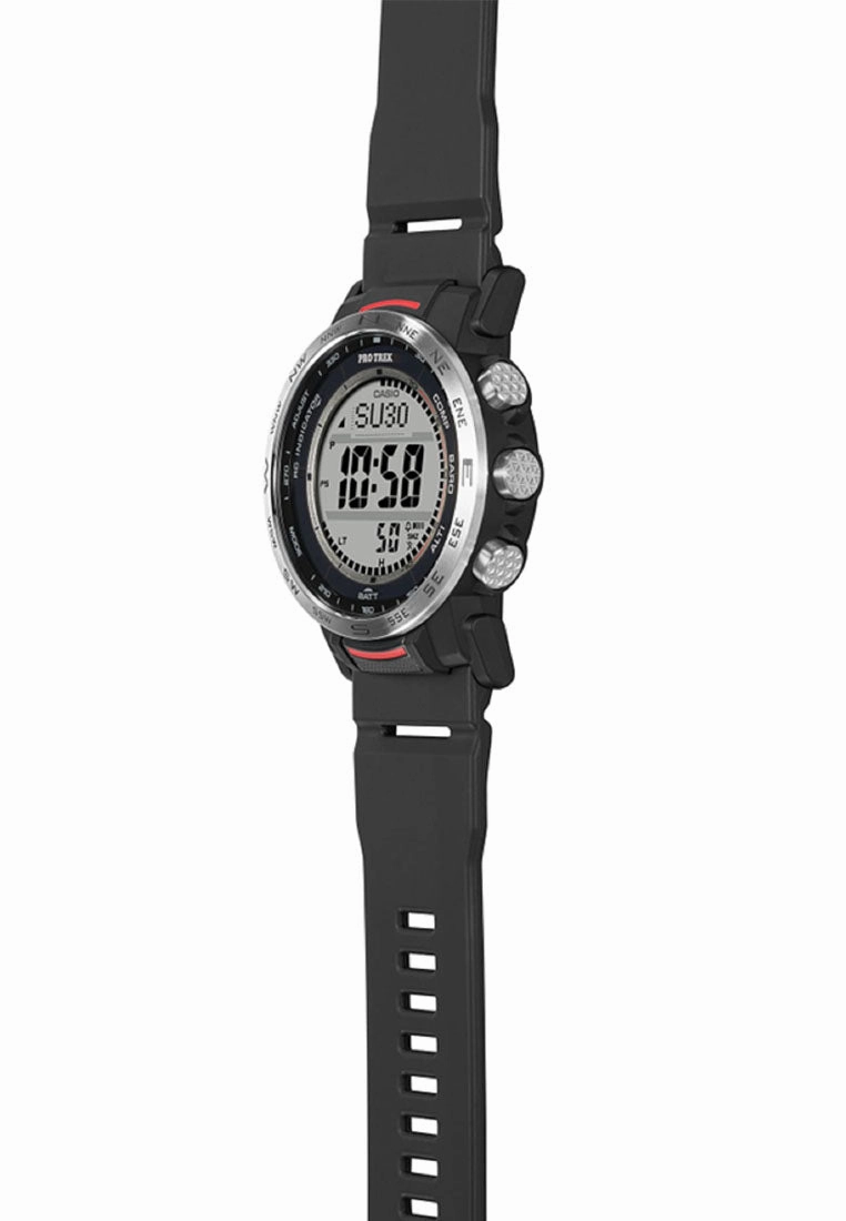 Casio Pro Trek PRW-35-1A Digital Rubber Strap Watch For Men