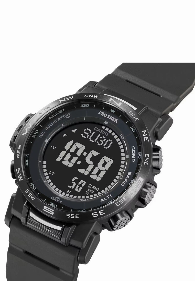 Casio Pro Trek PRW-35Y-1B Digital Rubber Strap Watch For Men