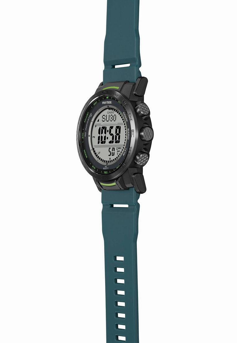 Casio Pro Trek PRW-35Y-3DR Digital Rubber Strap Watch For Men