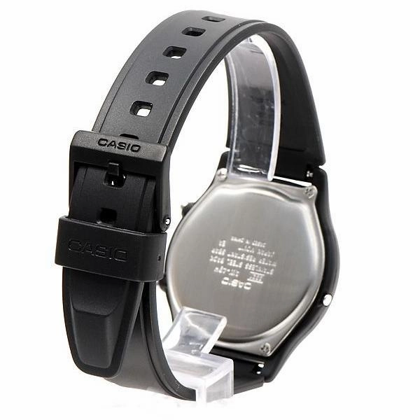 Casio Standard AW-49HE-1AVDF Black Resin Strap Watch for Men and Women