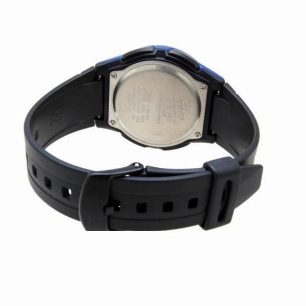 Casio Standard AW-80-2B Blue Dial/ Black Resin Strap Watch for Men