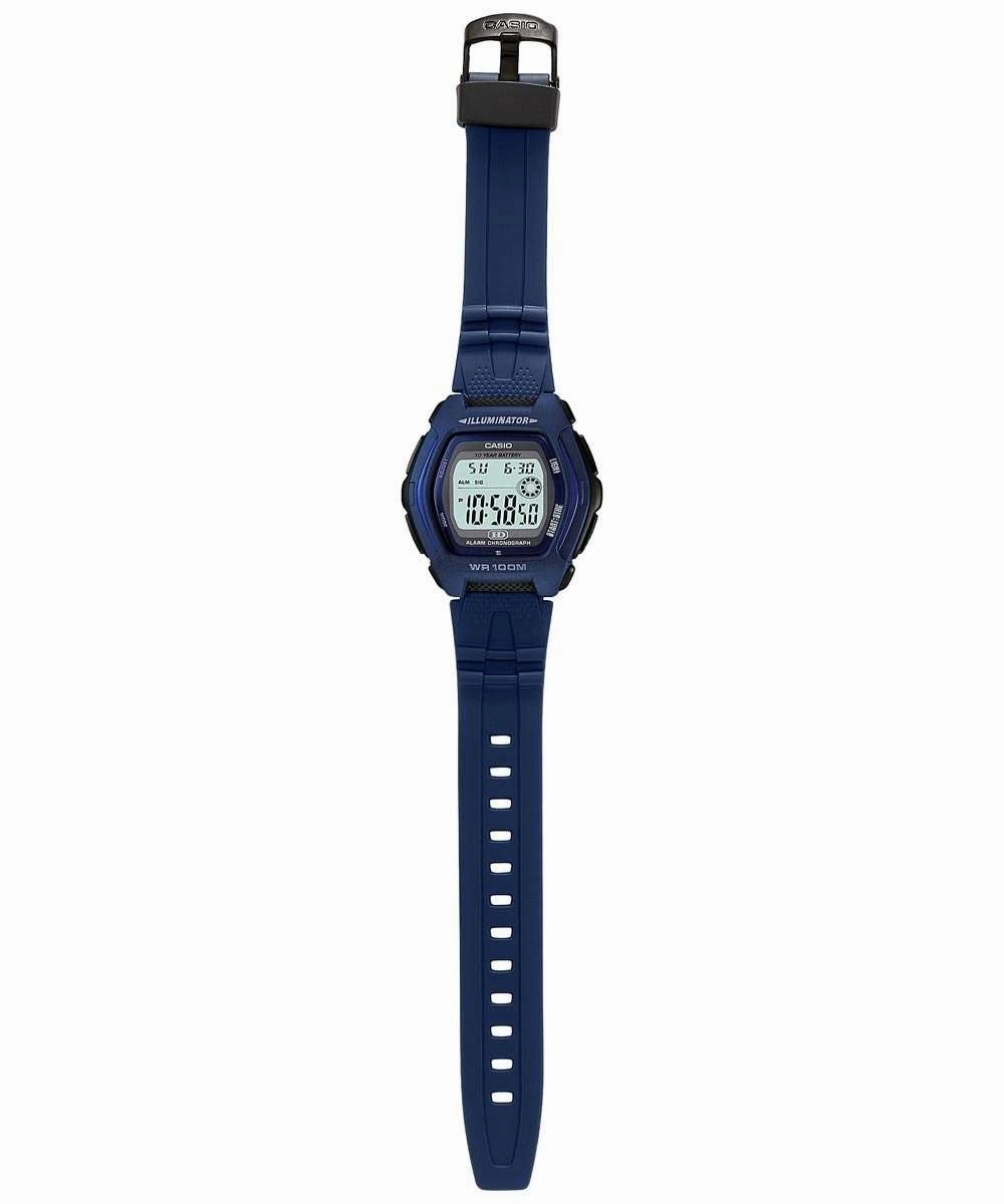 Casio Standard HDD-600C-2A Blue Resin Strap Watch for Men