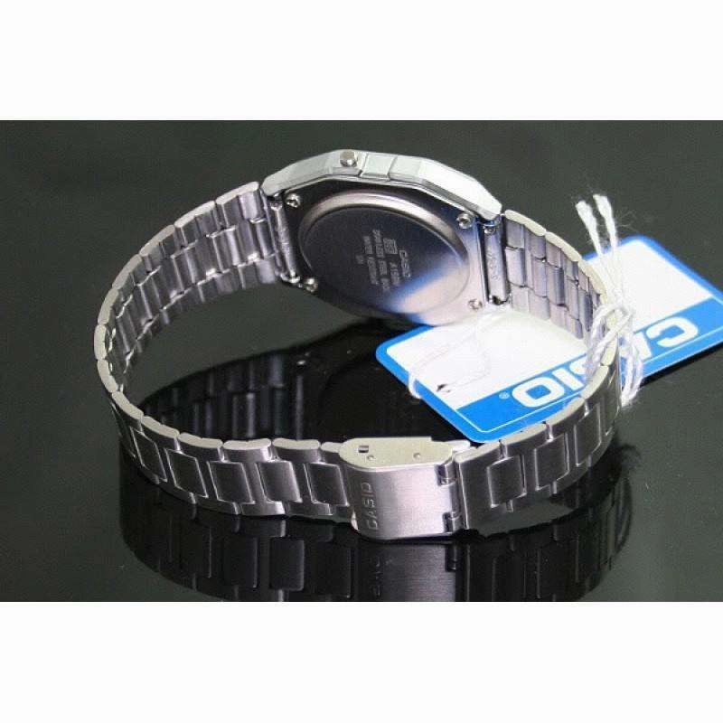 Casio Vintage A158WA-1D Silver Stainless Steel Watch Unisex