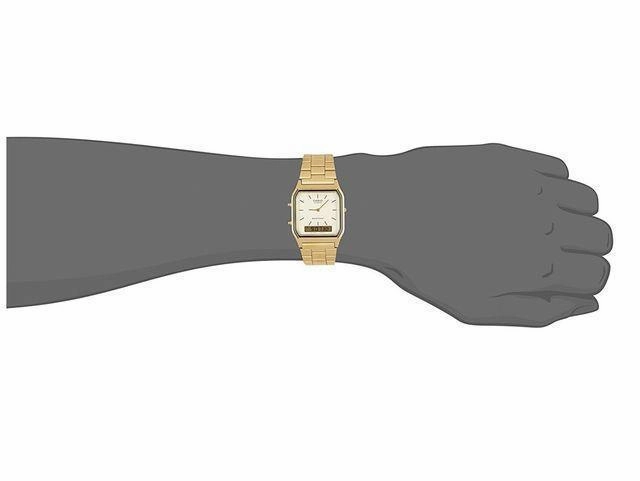 Casio Vintage AQ-230GA-9D Gold Plated Watch Unisex