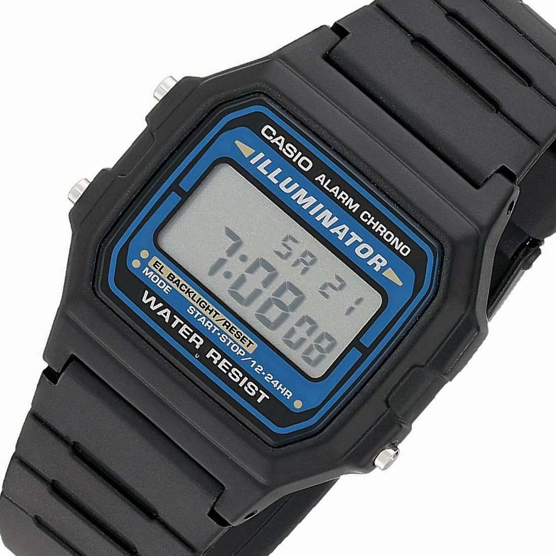 Casio Vintage F105W-1A Illuminator Sport Watch for Men and Women
