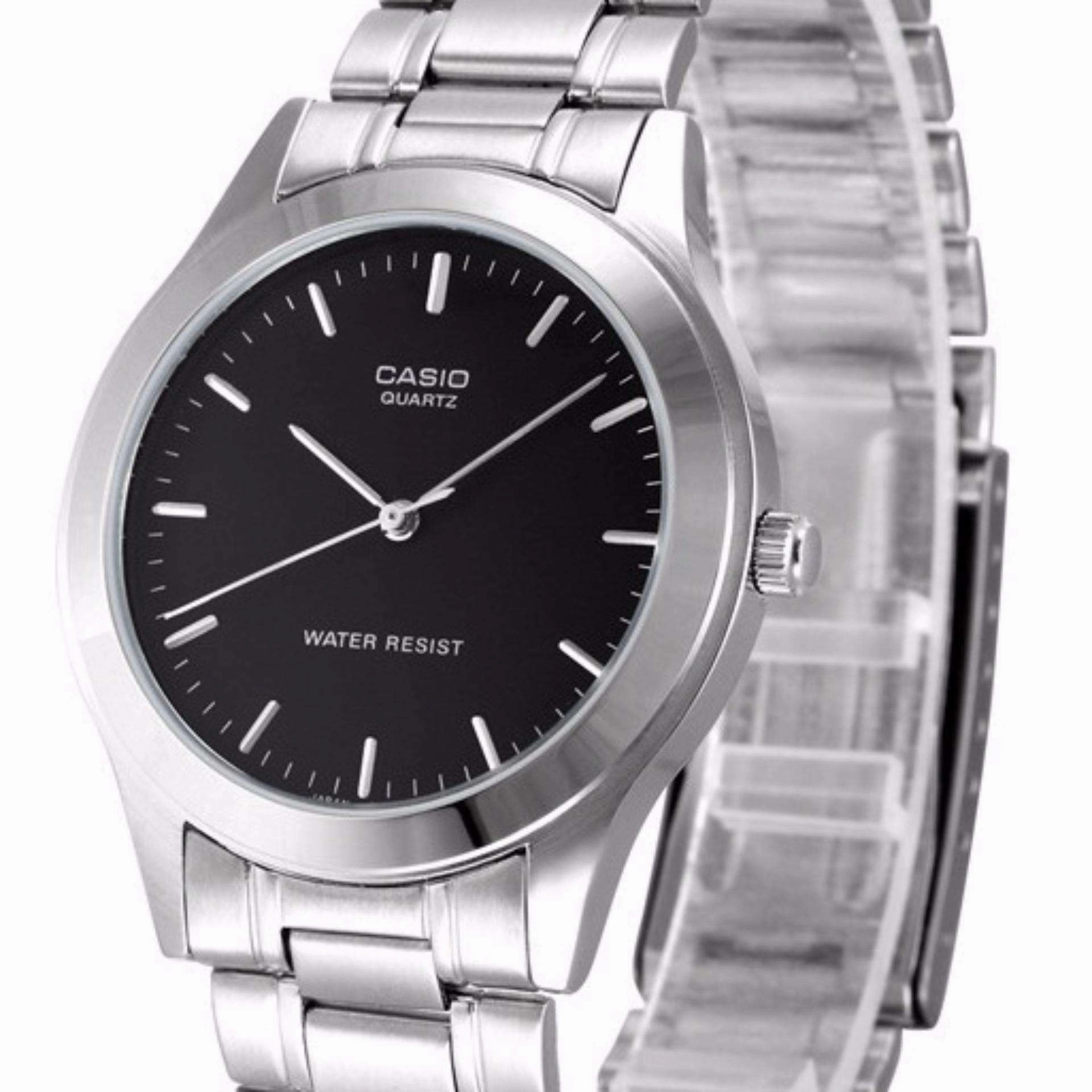 Casio Vintage LTP-1128A-1ARDF Silver Stainless Watch for Women