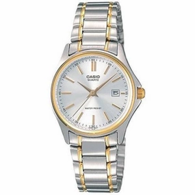 Casio Vintage LTP-1183G-7A Silver/Gold Plated Watch for Women
