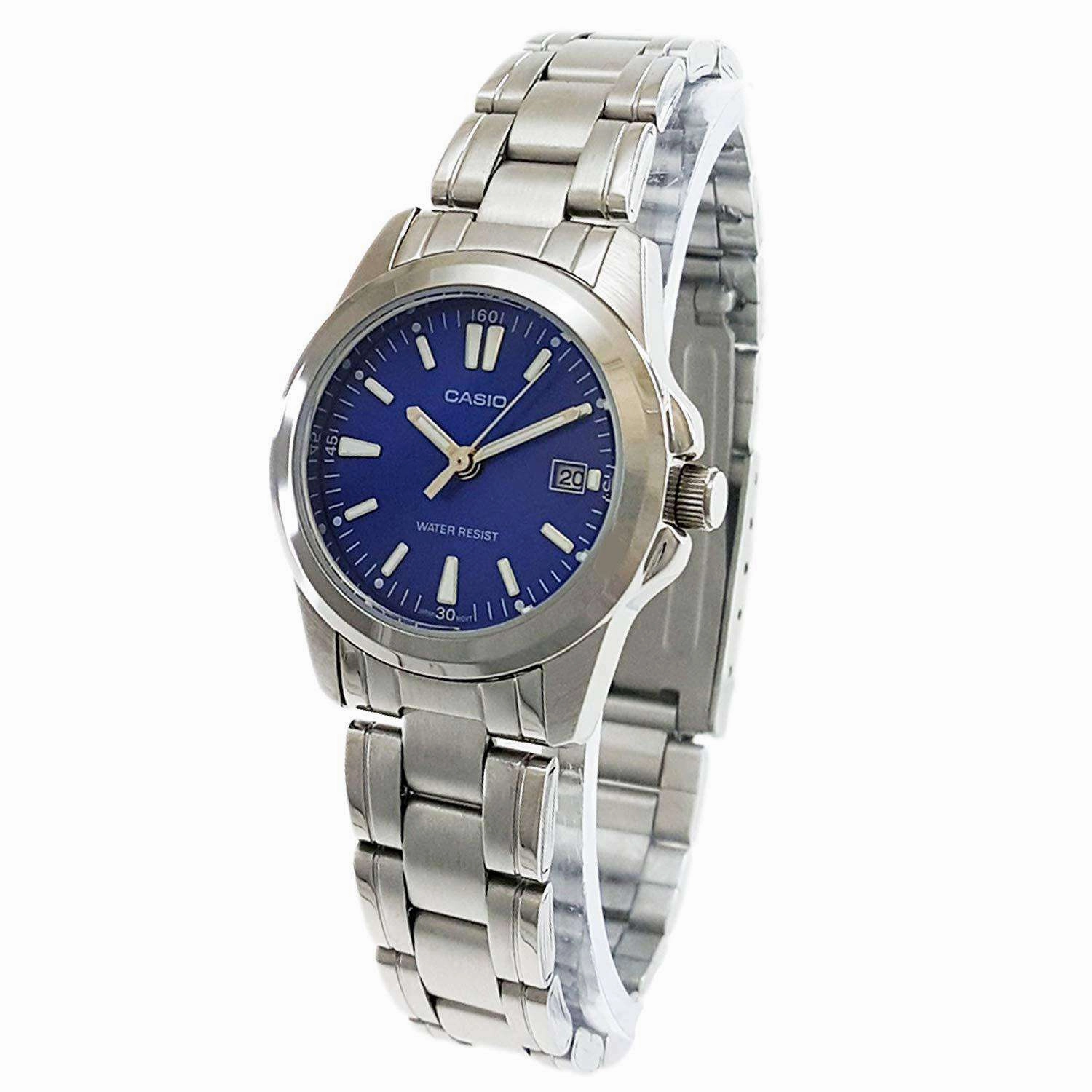 Casio Vintage LTP-1215A-2A2 Silver Watch for Women