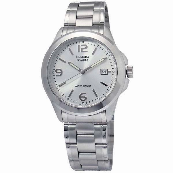 Casio Vintage LTP-1215A-7A Silver Watch for Women