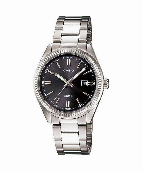 Casio Vintage LTP-1302D-1A1VDF Silver Watch for Women