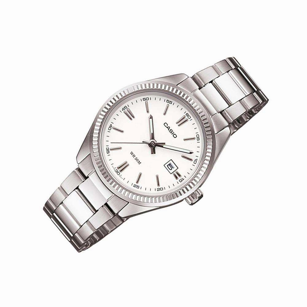 Casio Vintage LTP-1302D-7A1VDF Silver Watch for Women
