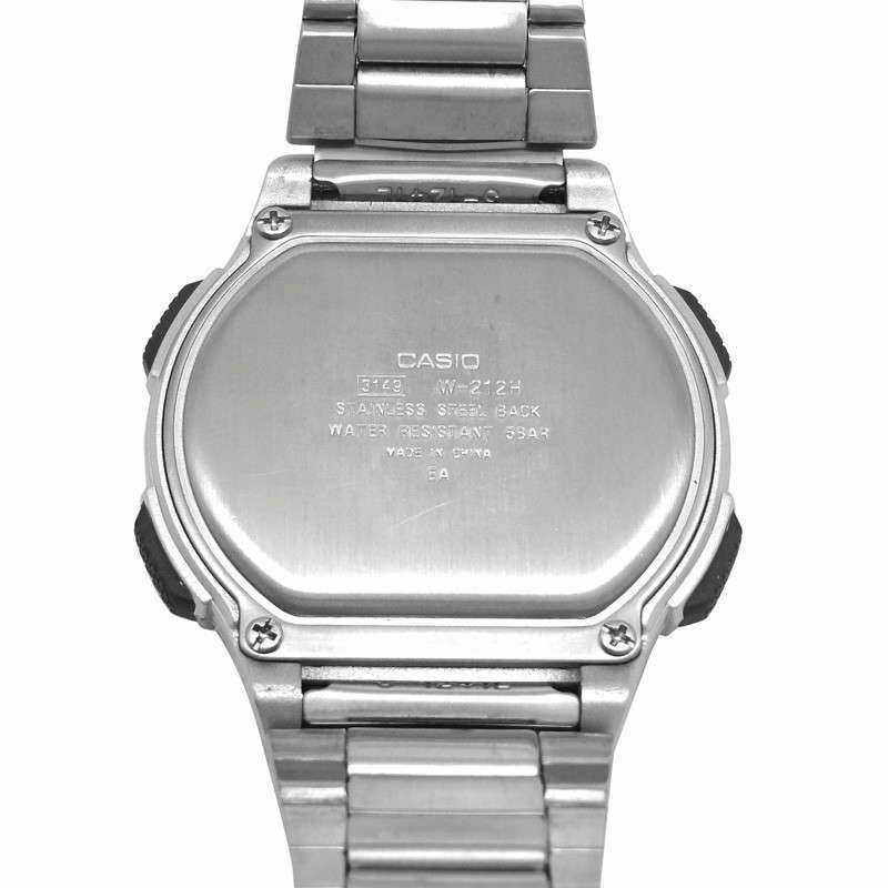 Casio W-212HD-1AVDF Silver Watch for Men